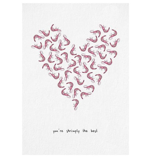 Postcard - You’re Shrimply The Best
