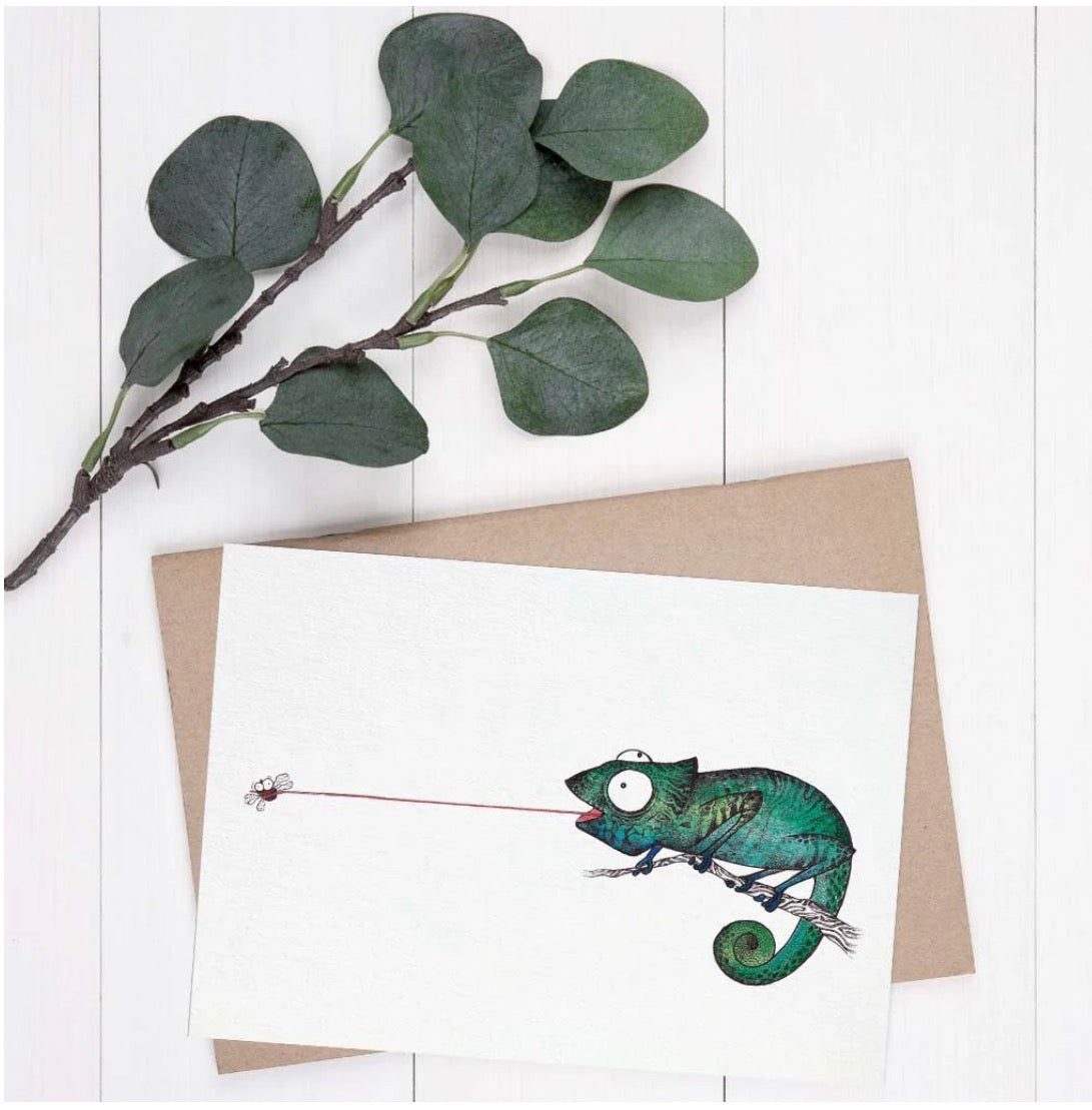 Postcard - Chameleon