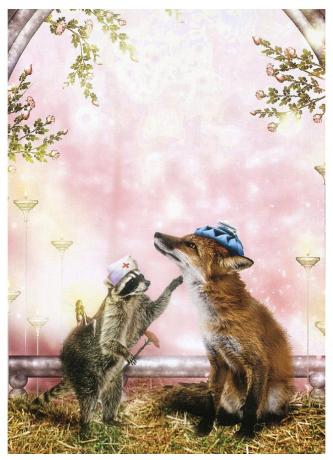 Healing Touch Greeting Card (Get Well Soon)