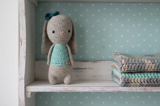 Amigurumi handcrafted toy | Bunny | FLOPSY