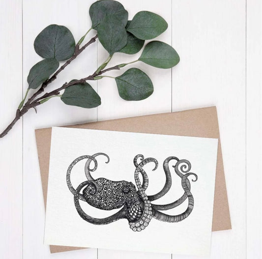 Postcard - Octopus