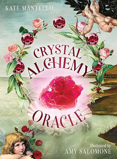 Crystal Alchemy Oracle card deck with guidebook by Kate Mantello