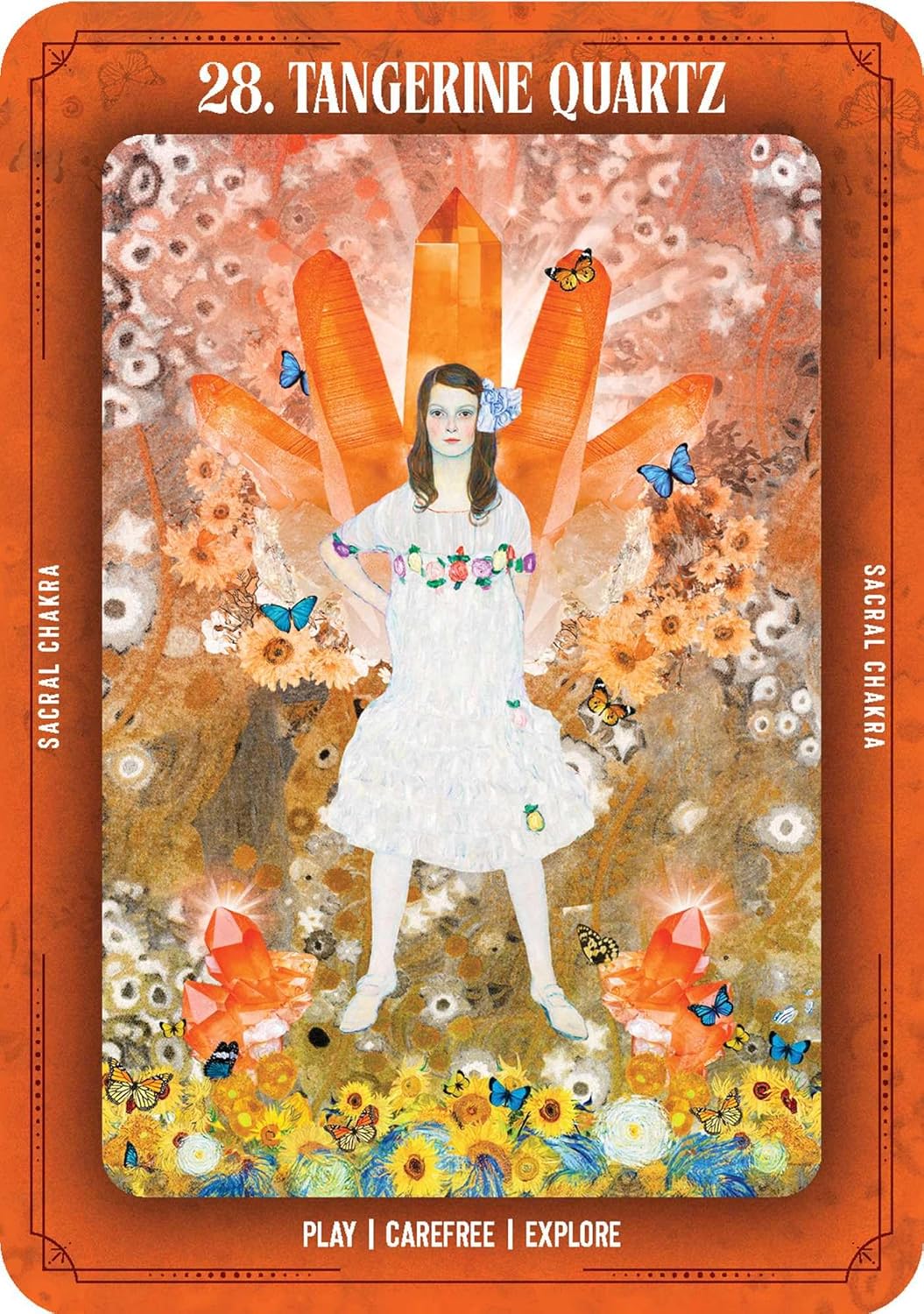 Crystal Alchemy Oracle card deck with guidebook by Kate Mantello
