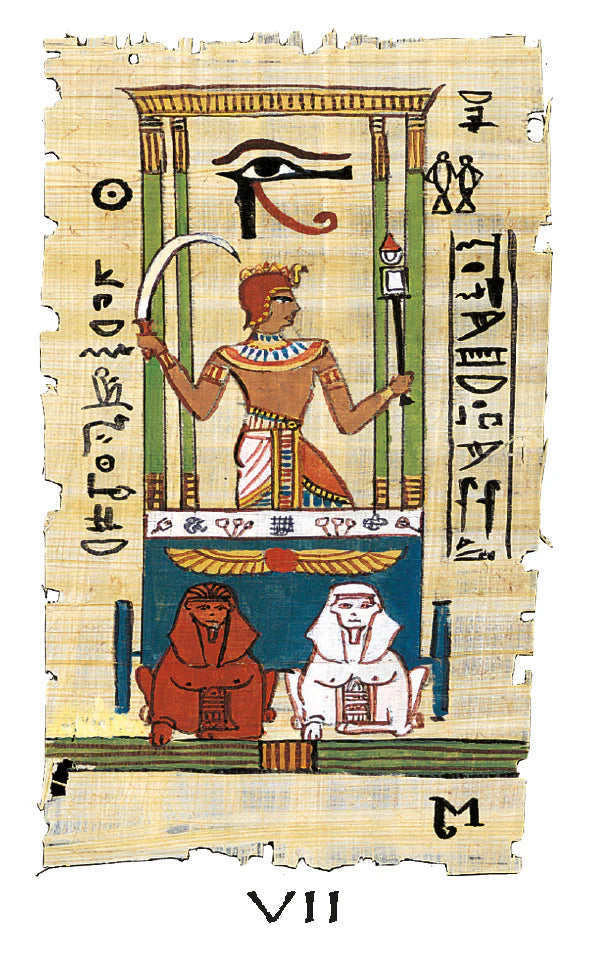 MINI EGYPTIAN Tarot by Pietro Alligo and Silvana Alasia - Multilingual edition.