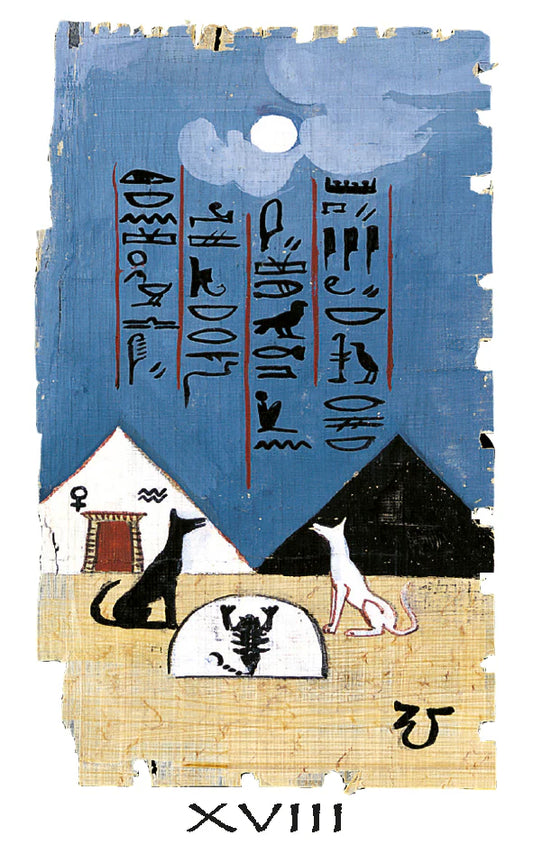 MINI EGYPTIAN Tarot by Pietro Alligo and Silvana Alasia - Multilingual edition.