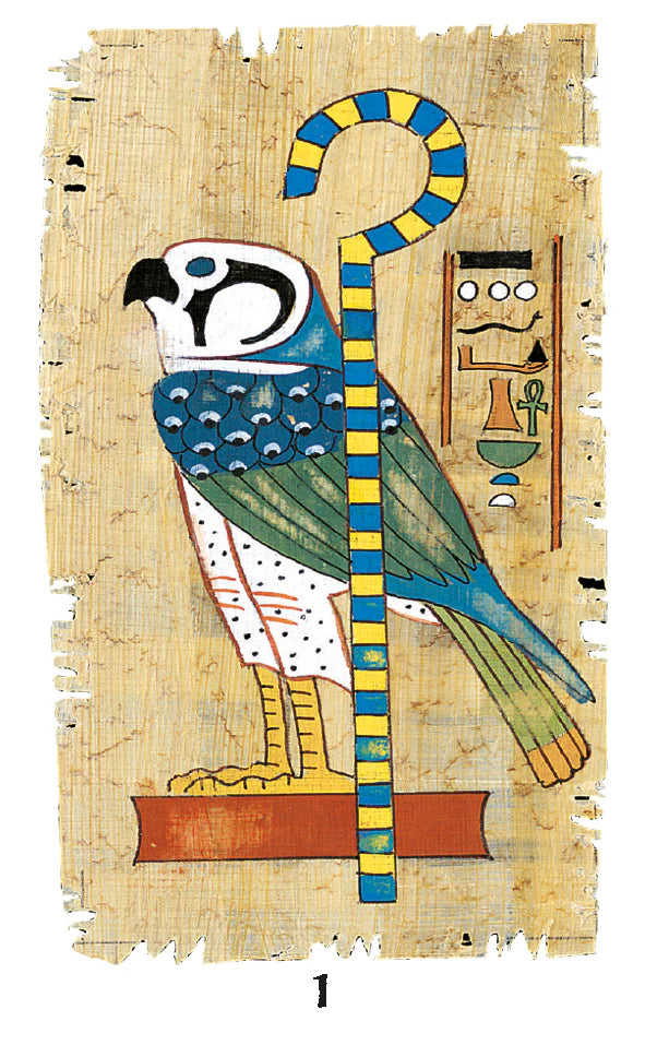 MINI EGYPTIAN Tarot by Pietro Alligo and Silvana Alasia - Multilingual edition.