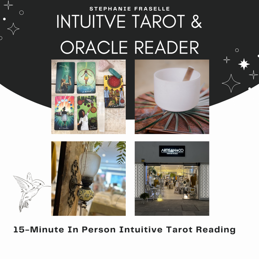 15-Minute In-Person Intuitive Tarot Reading