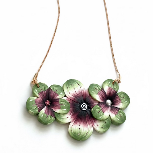 Enchanted Garden | Flower Cluster Pendant