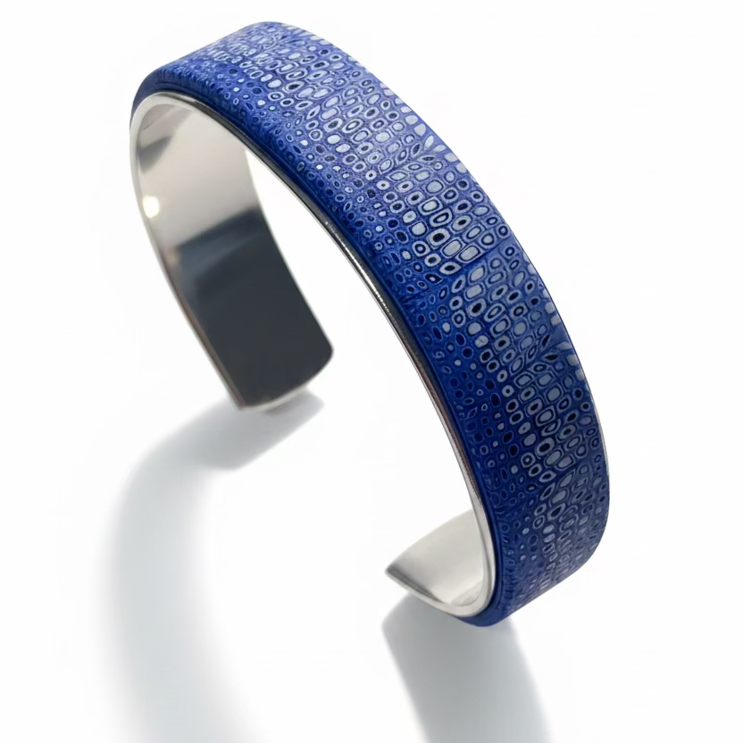 Marégraphie Cuff | Mosaic| Slim Fit