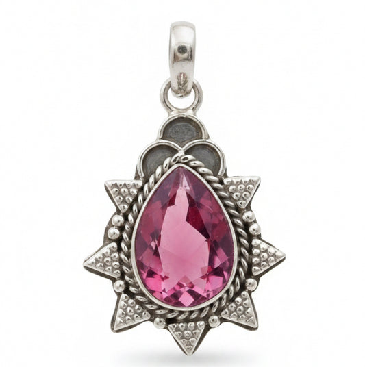 Sterling silver Pendant | Amethyst 6ct
