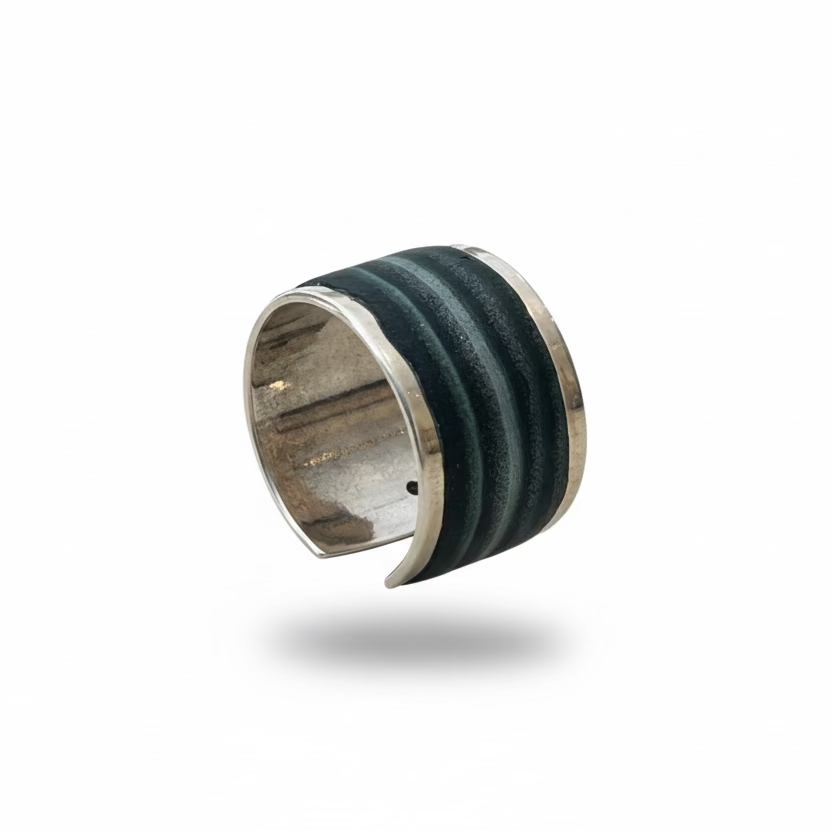 Blue Denim | Adjustable ring