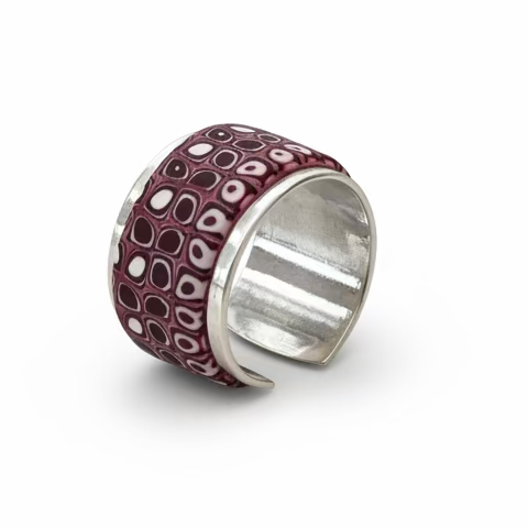 Hues | Crimson | Adjustable ring