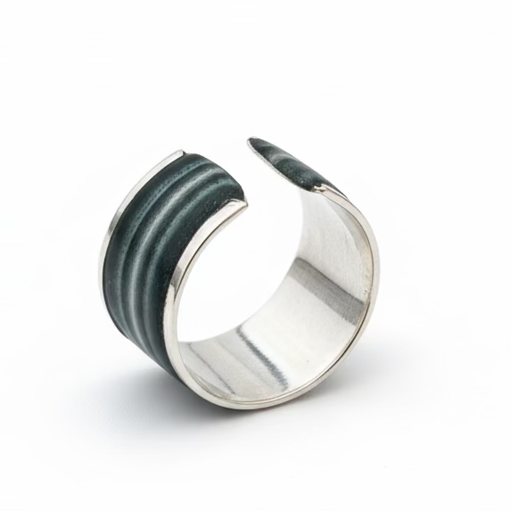 Blue Denim | Adjustable ring