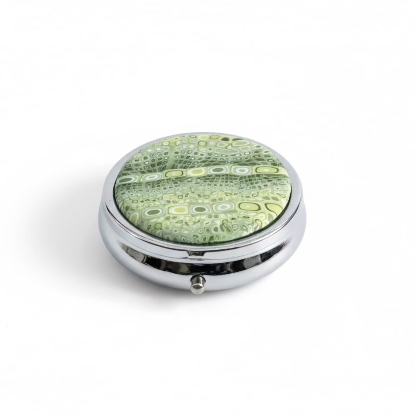 Laurisilva |Handmade Pillbox 50mm