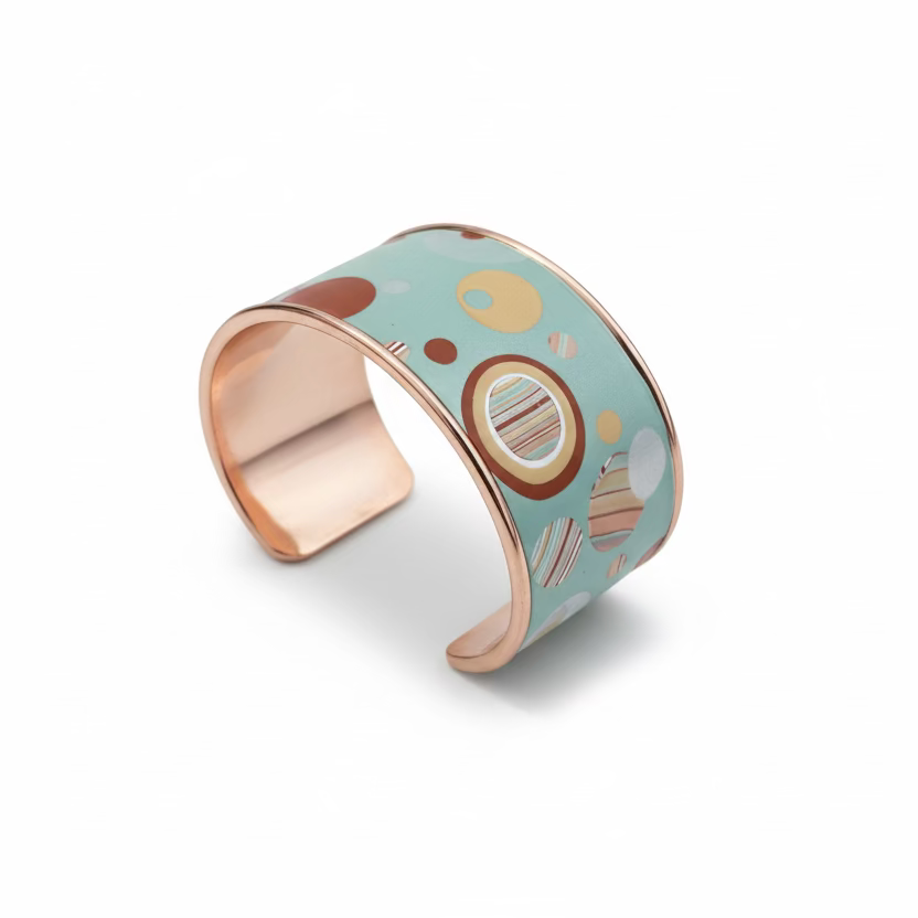 Brazalete brazalete “Universo” de Playas de Stephanie Fraselle - Diseño de joyería artesanal