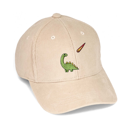 Charlie Dino Cord Cap – Organic Cotton
