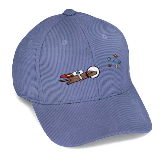 Lottie the Astrodog Cord Cap – Organic Cotton