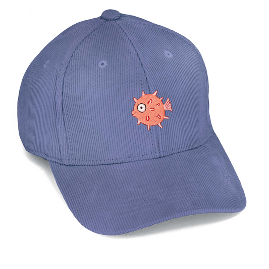 Kurt the Puffafish Cord Cap – Organic Cotton
