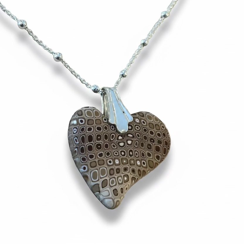 Mini heart | Mosaic | Cappuccino Cream