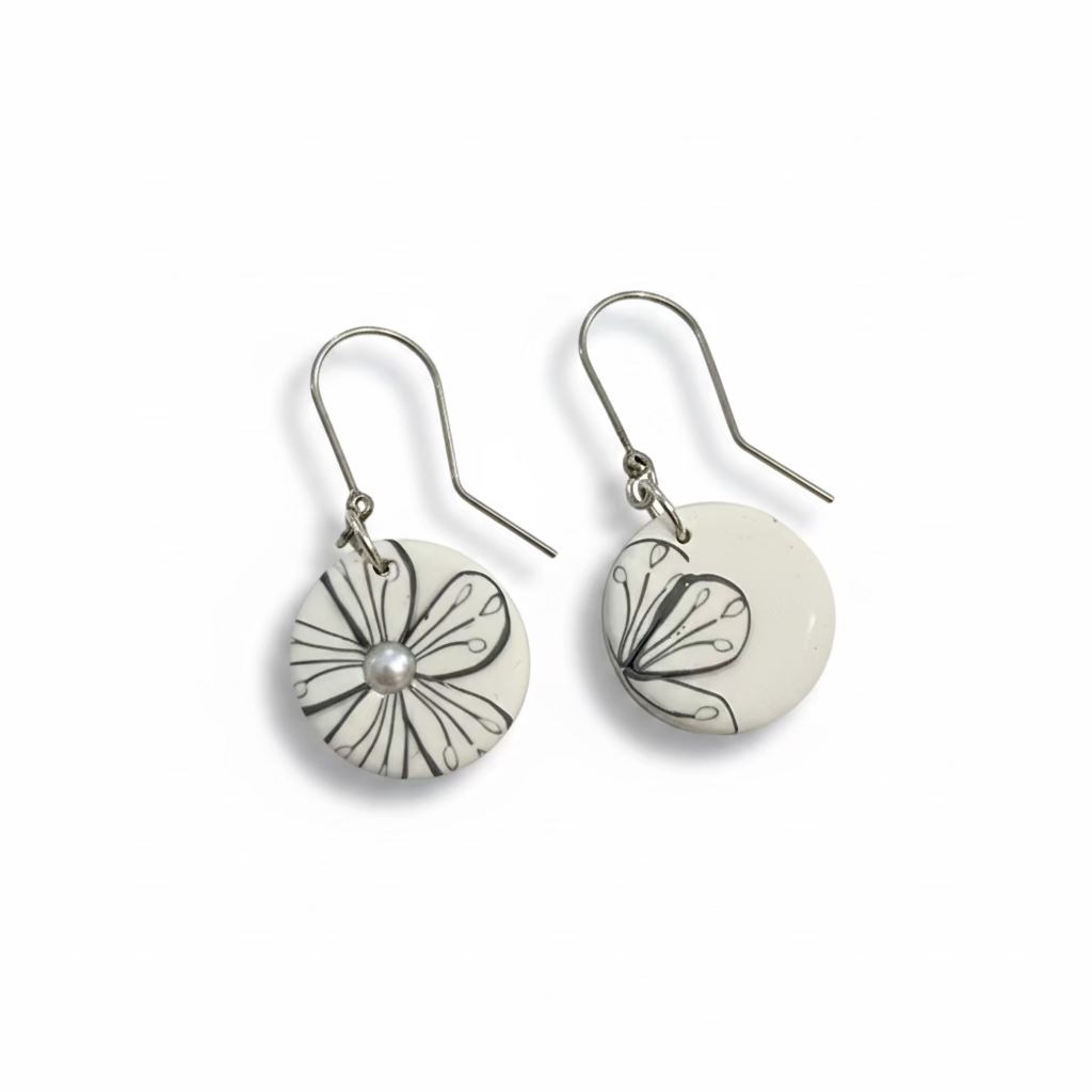 White Bloom |   Earrings