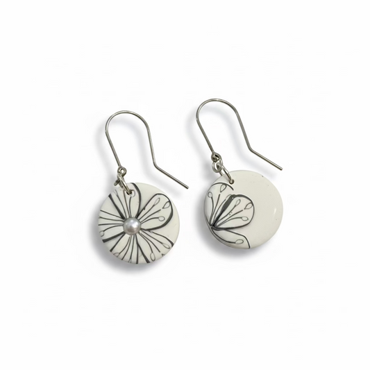 White Bloom |   Earrings