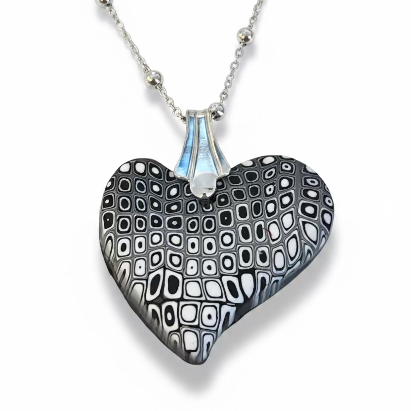 Mini heart | Monochrome |Mosaic