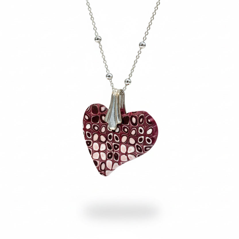 Mini heart : Hues | Crimson