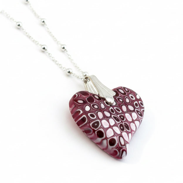 Mini heart : Hues | Crimson