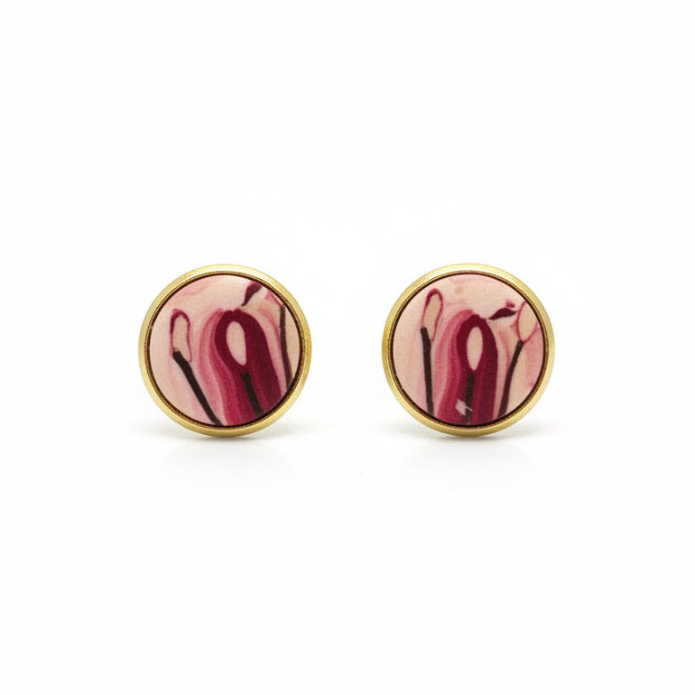 Hues | Crimson 6mm | 18K GOLD PLATED
