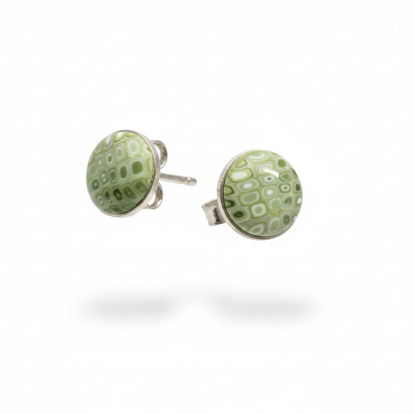 Laurisilva | Sterling Silver Stud Earrings 8mm