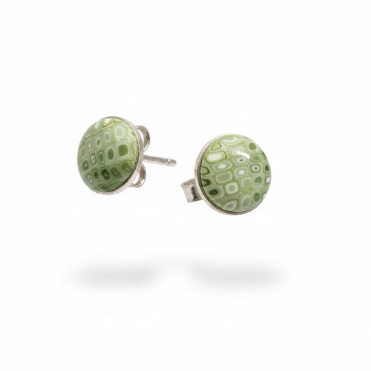 Laurisilva | Sterling Silver Stud Earrings 8mm