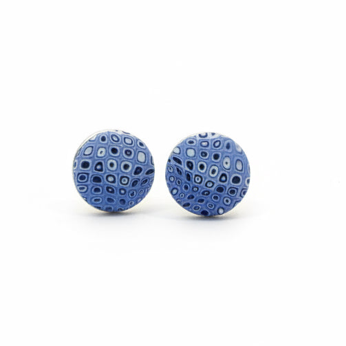 Marégraphie | Mosaic | Stud Earrings 8mm