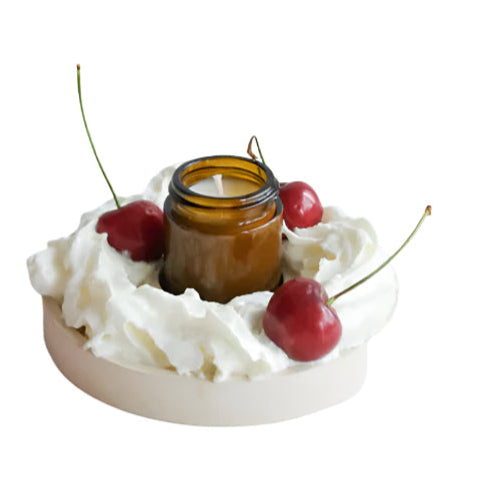 Mini Cherry Soy Wax Vegan candle -30ml