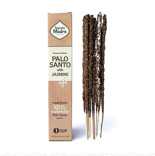 Sagrada Madre Palo Santo incense with Jasmine