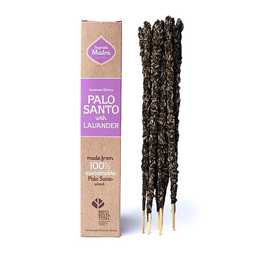 Sagrada Madre Palo Santo incense with Lavender