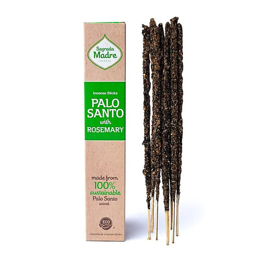 Sagrada Madre Palo Santo incense with Rosemary
