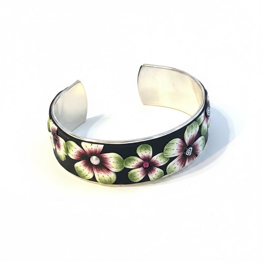 Enchanted Garden | Cuff | Black