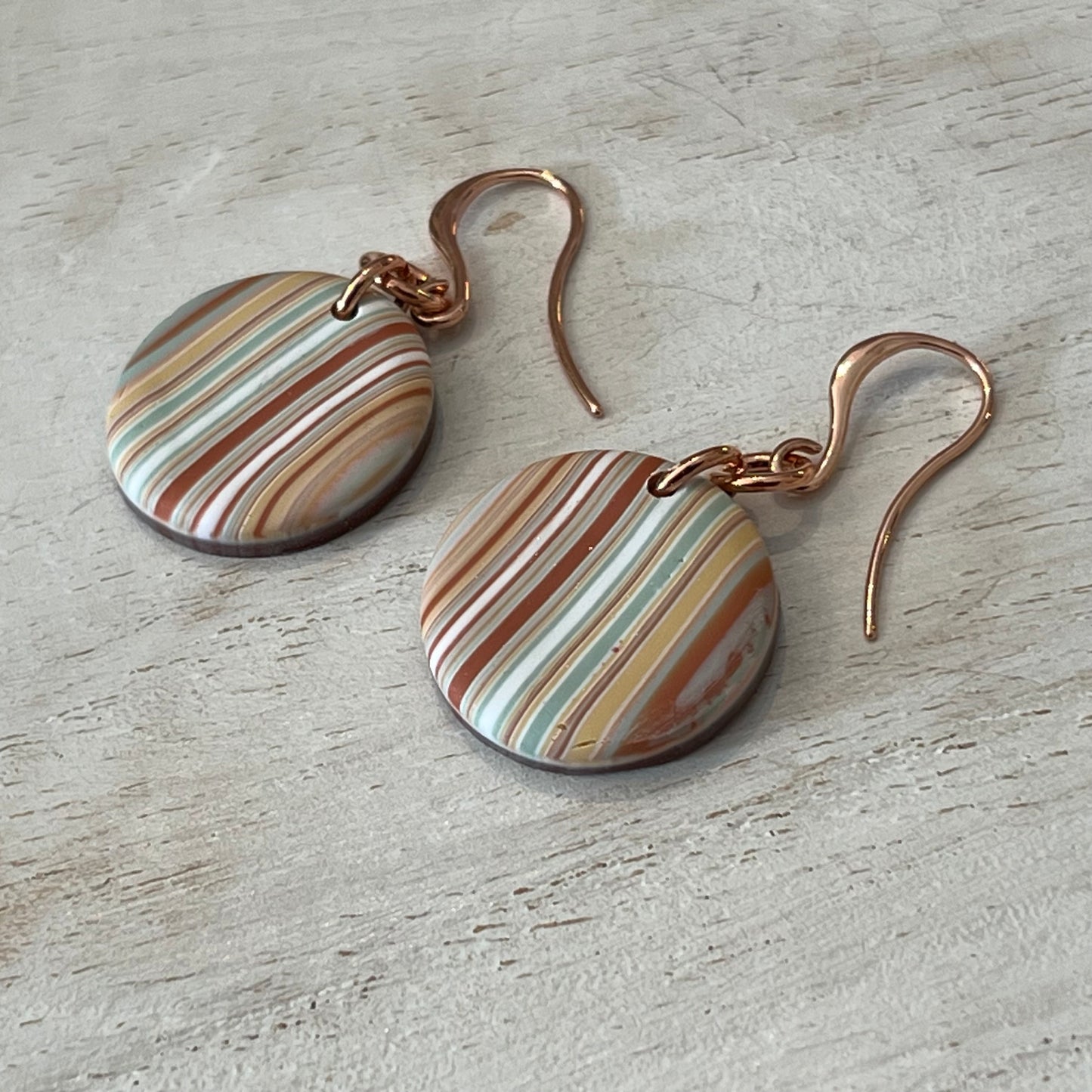 Solara Striped Earrings – The Coastal Collection by Stephanie Fraselle