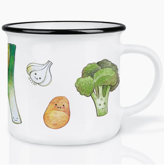 Ceramic Mug - Vegetable Platter