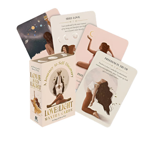Love and Light Mantra Cards By: Marion Piret (illustrator)and Ali Oetjen (author)