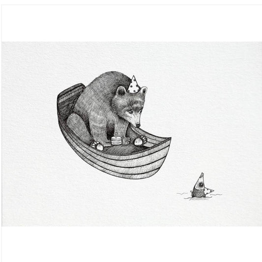 Postcard - The Bears Birthday