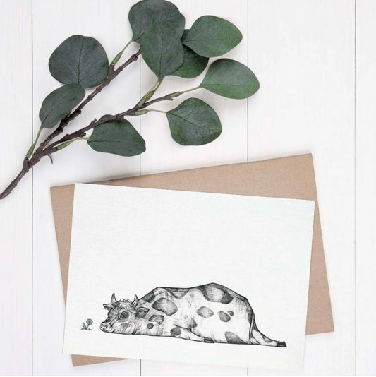 Postcard - Rita The Cow