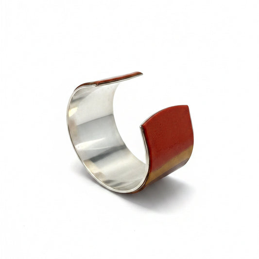 Brazalete brazalete “Golden” de Stephanie Fraselle – Diseño de joyería artesanal